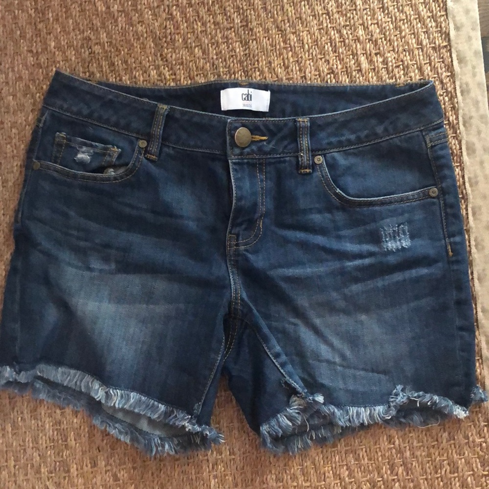 Cabi denim shorts